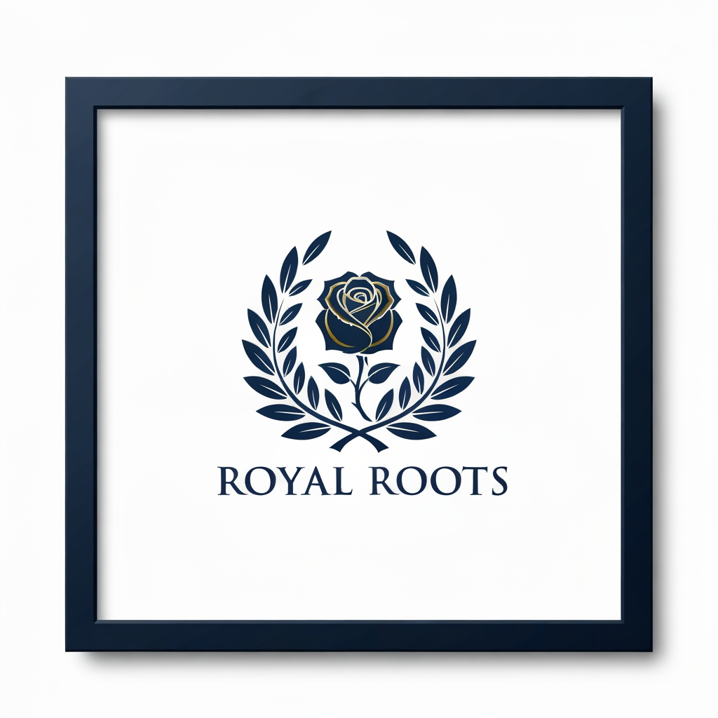 AI Design for Royal Roots logo