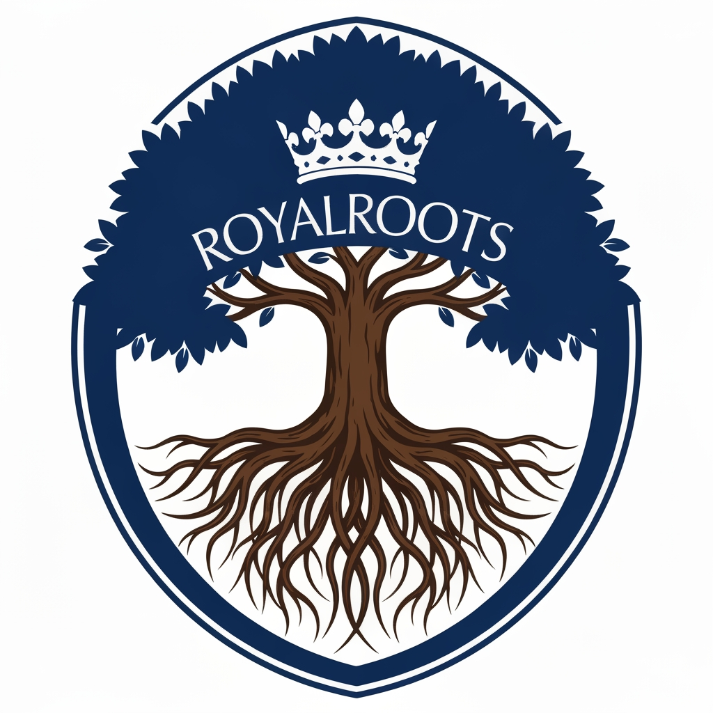 AI Design for Royal Roots logo