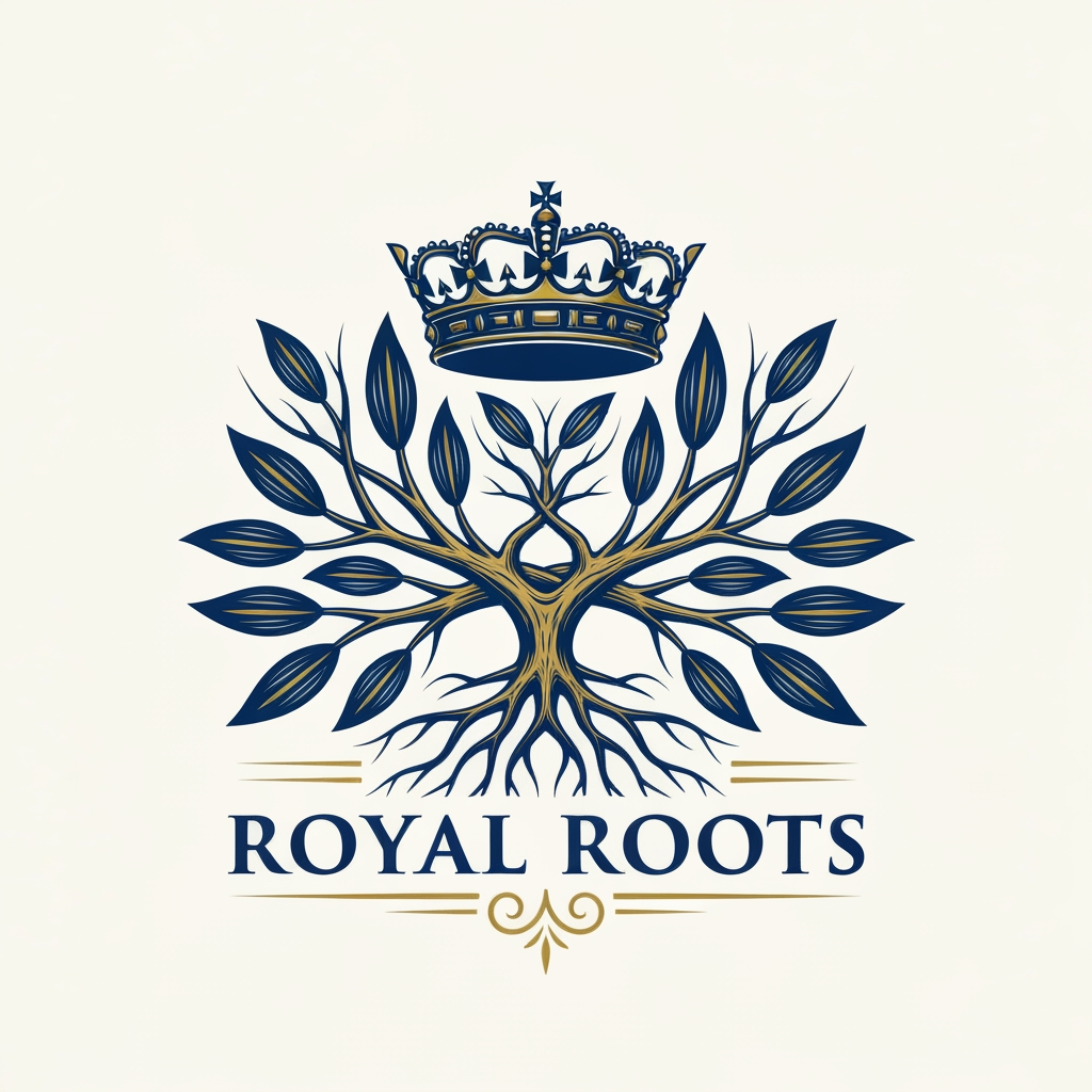 AI Design for Royal Roots logo