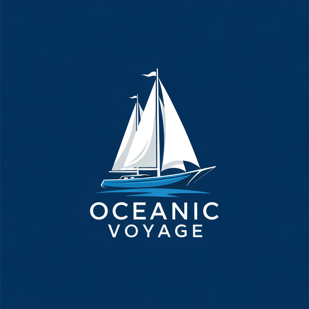AI Design for MAKE A LOGO RELATED TO MARINE WITHOUT CIRCLE AND NAME OF THE COMPANY