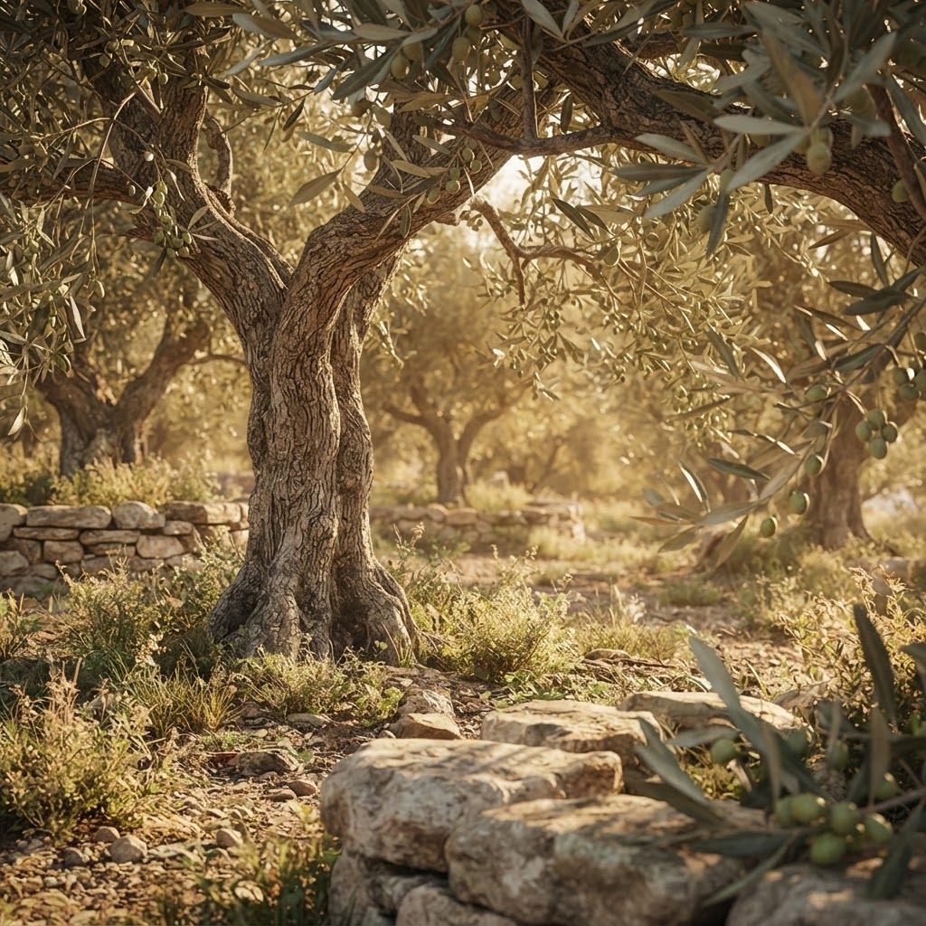 AI Design for Create a premium Anatolive brand image using the existing Gallery images and Brand Guide as visual references.
Show an authentic Anatolian olive grove at golden hour, with ancient olive trees, natural stone and olive branches.
Do not show any product or packaging.
Match the existing Anatolive visual identity:
natural, warm, Mediterranean, earthy, elegant, premium and timeless.
Use warm natural sunlight, soft realistic shadows, muted olive-green and beige tones, natural textures and shallow depth of field.
Photorealistic high-end commercial photography.
Authentic Turkish/Mediterranean atmosphere.
No text, no logos, no artificial colors, no generic stock-photo look.