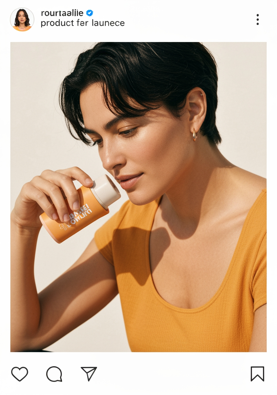 AI Design for Portrait social feed visual concept for Carousel posts for a product launch. Scroll-stopping focal point, editorial crop, balanced foreground and background, designed for a 4:5 feed placement, no generated text or UI elements.