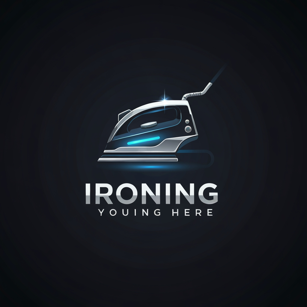 AI Design for Ironing logo