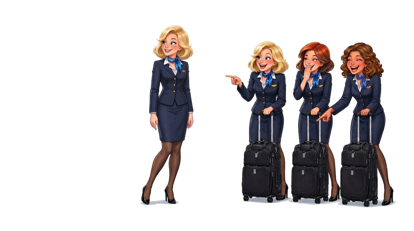 isolate the three girls in the right, only three girls on solid white background, maintain detail and accuracy