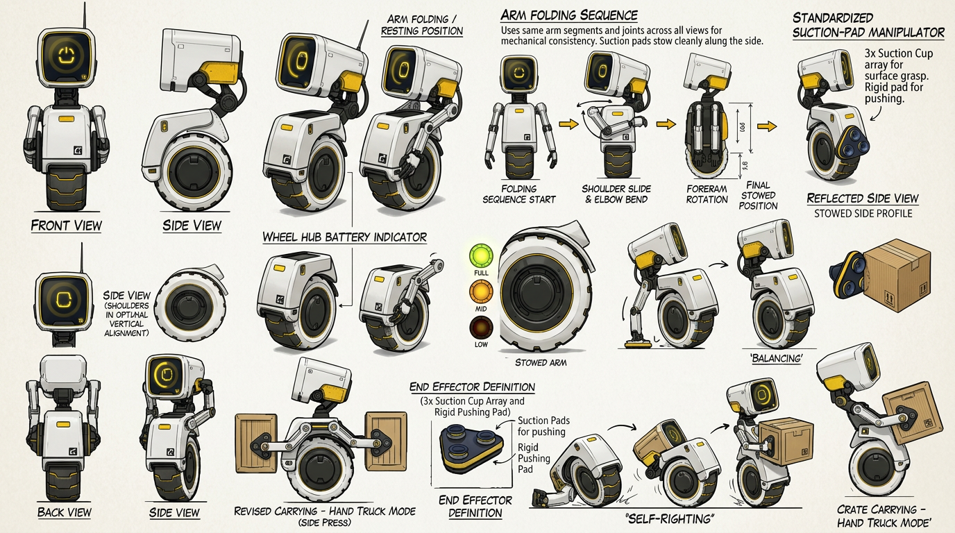 AI Design for create a highly detailed colored illustration of this sketch, maintain consistency & detail across all. color scheme is yellow, white and black