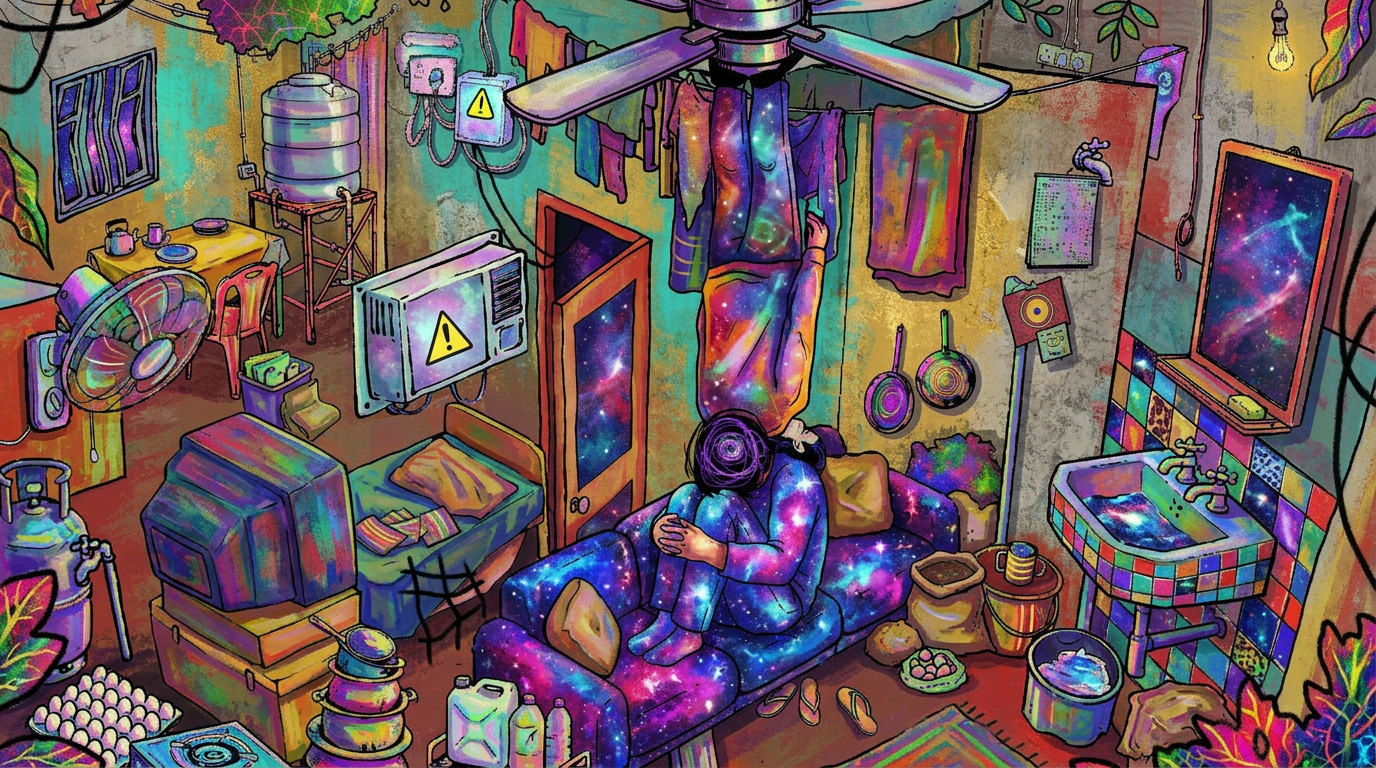create highly detailed professional colored illustration of the sketch in a very painterly colorful artstyle while maintaining the sketch details, minimal shading but high detail and accuracy of elements in the artwork. follow art style of second image