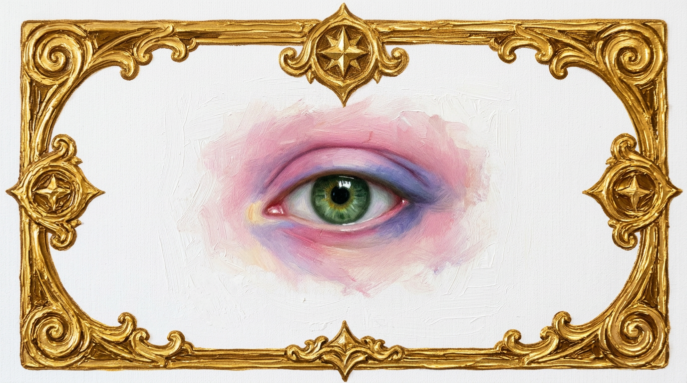 AI Design for create a minimal painterly oil paint textured frame like the one in the first image but the frame will look like the gold accents in the second image. make it unique and bold. only gold accent frame on solid white background. the design will look hand drawn and minimal. the outside of the frame will be a exact rectangle. 3:2 ratio