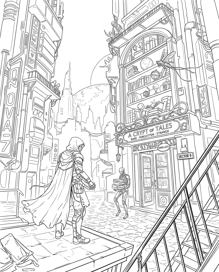 AI Design for create a highly detailed clean lineart illustration of this image
no shading only lineart