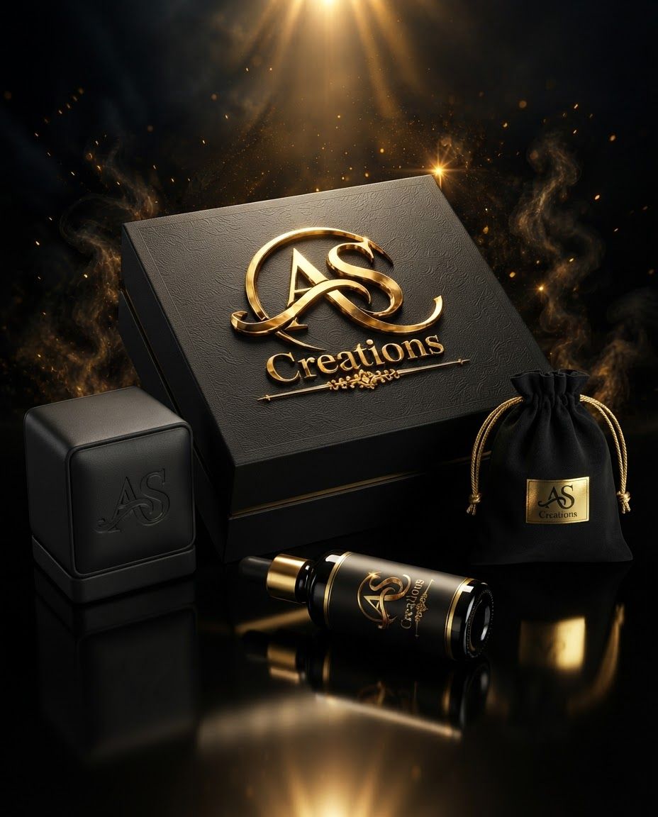 AI Design for Packaging design route for brand. Client-presentation mockup with boxes, bags, labels, wraps, or product containers, realistic print finish, cohesive visual system, no fake readable text.
Incorporate the attached brand element reference image (Reference A: brand element "AS Creations") into the composition where natural — preserve the depicted brand element's appearance.