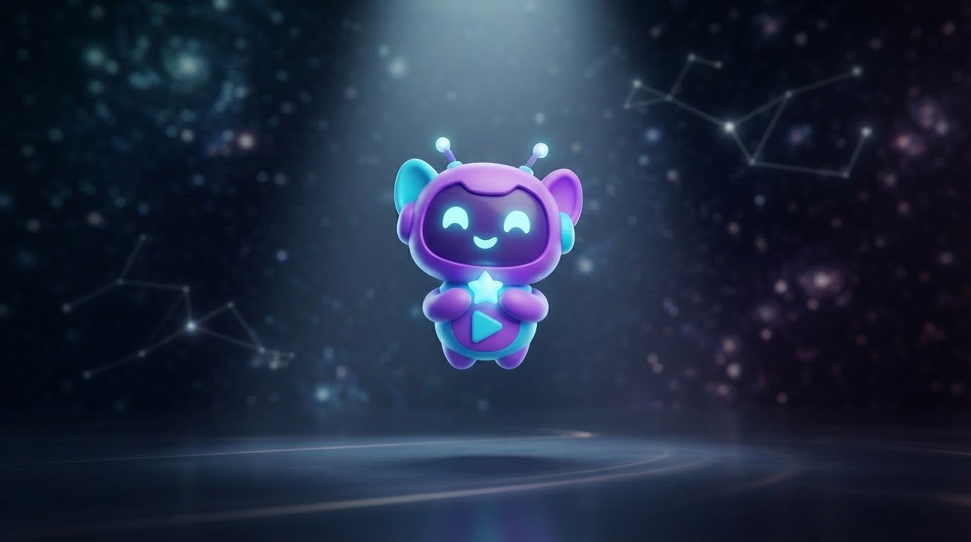 AI Design for Main campaign hero visual for brand. Cinematic advertising image with a clear subject, memorable visual idea, strong depth and lighting, premium art direction, clean negative space for headline and CTA to be added later, no generated text.
Incorporate the attached brand element reference image (Reference A: brand element "Gentooon Mascot") into the composition where natural — preserve the depicted brand element's appearance.
