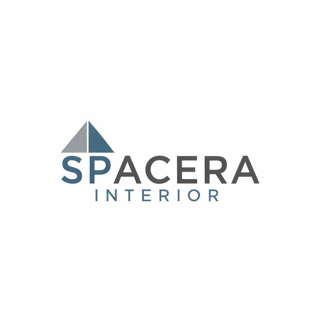 AI Design for I want to create a logo for my company. its name is SPACERA INTERIOR