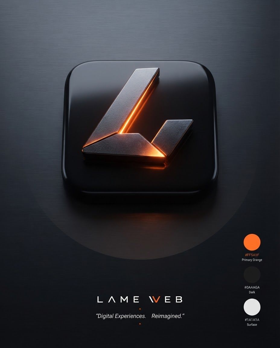 AI Design for Social campaign preview for brand. Portrait campaign visual that feels ready for client approval, clear focal image, cohesive art direction, clean space for copy to be added later, no generated text.
Incorporate the attached brand element reference image (Reference A: brand element "LAME WEB") into the composition where natural — preserve the depicted brand element's appearance.