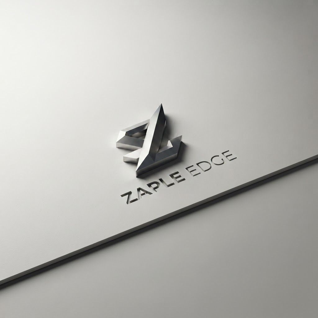 AI Design for its a coeporate company and named zaple edge so do somethinf relaED TO Z