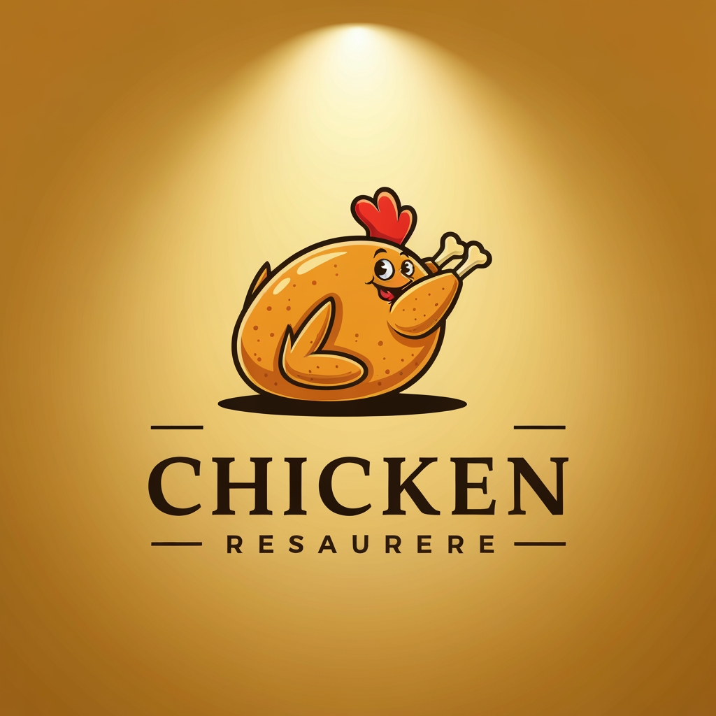 AI Design for generate asthatic logo for chicken restorent