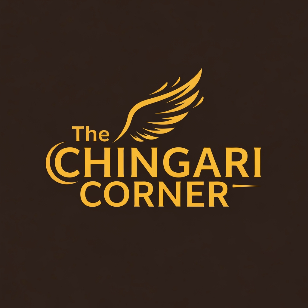 AI Design for generate asthatic logo for chicken restaurant whose name is [the  chingari  corner]
