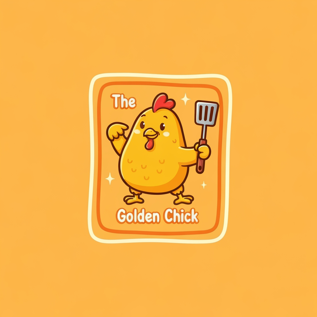 AI Design for generate logo for chicken restorent