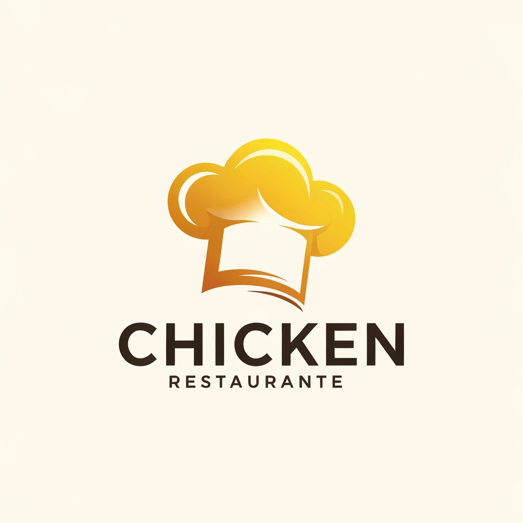 AI Design for generate asthatic logo for chicken restaurant without use chicken image