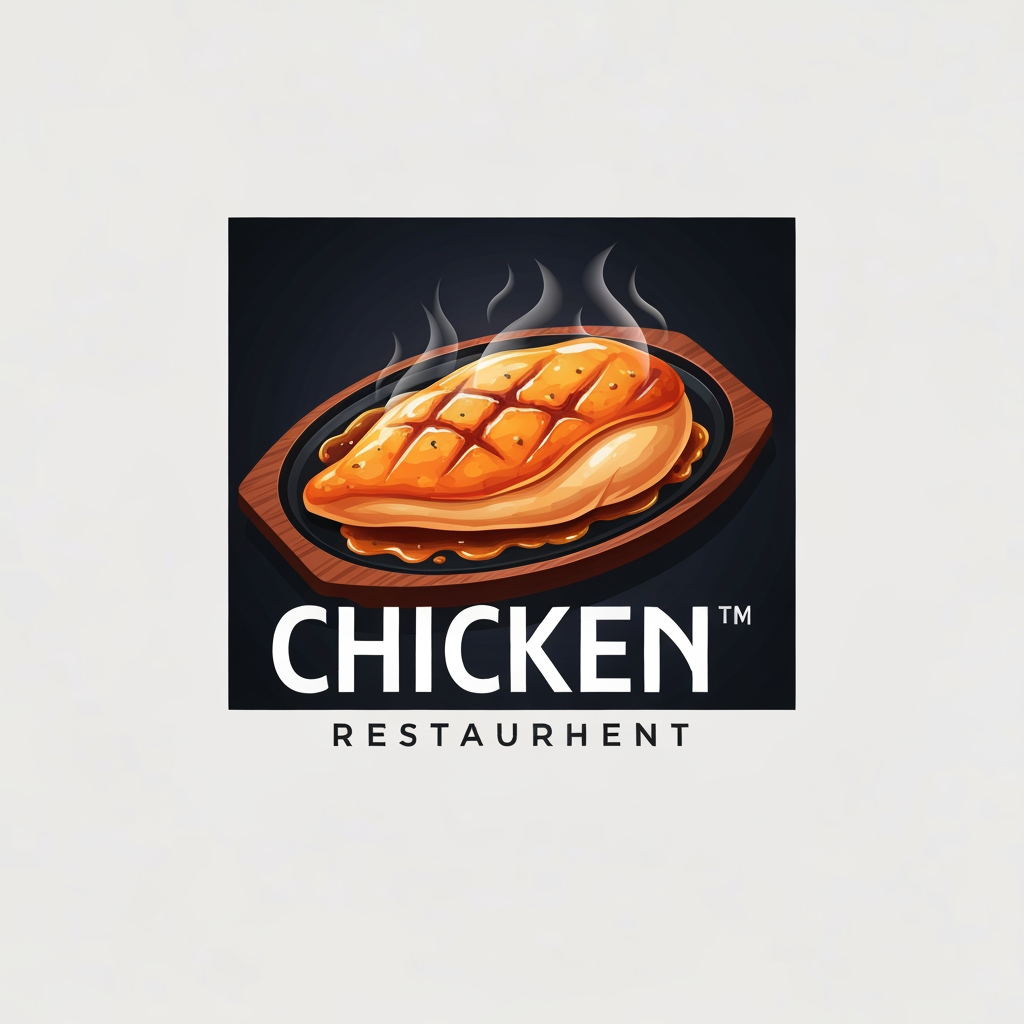 AI Design for generate asthatic logo for chicken restaurant