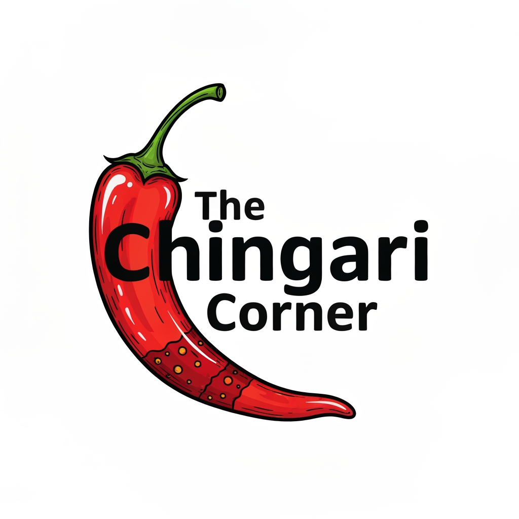 AI Design for generate asthatic logo for chicken restaurant whose name is [the  chingari  corner] using unique style