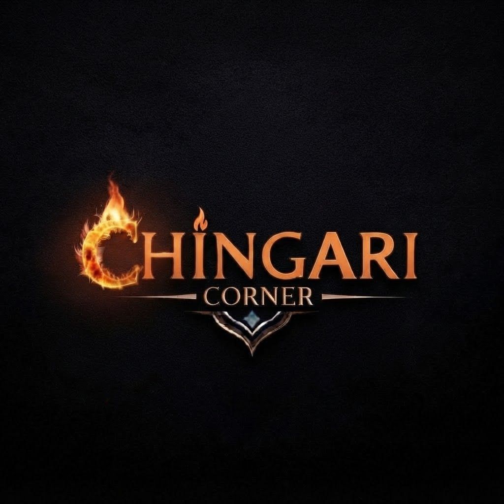 AI Design for remove the logo just keep only letter (chingari)