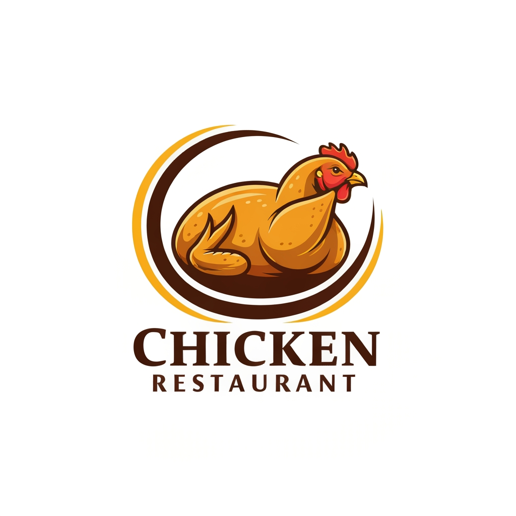 AI Design for generate logo for chicken restorent
