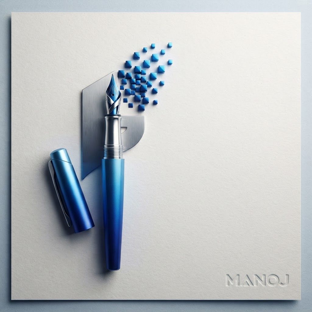 AI Design for Square social feed visual for brand. Strong central subject, clean composition, platform-ready crop, cohesive color and mood, clear empty area for caption or headline to be added later, no readable text generated.
Incorporate the attached brand element reference image (Reference A: brand element "Manoj Graphics") into the composition where natural — preserve the depicted brand element's appearance.