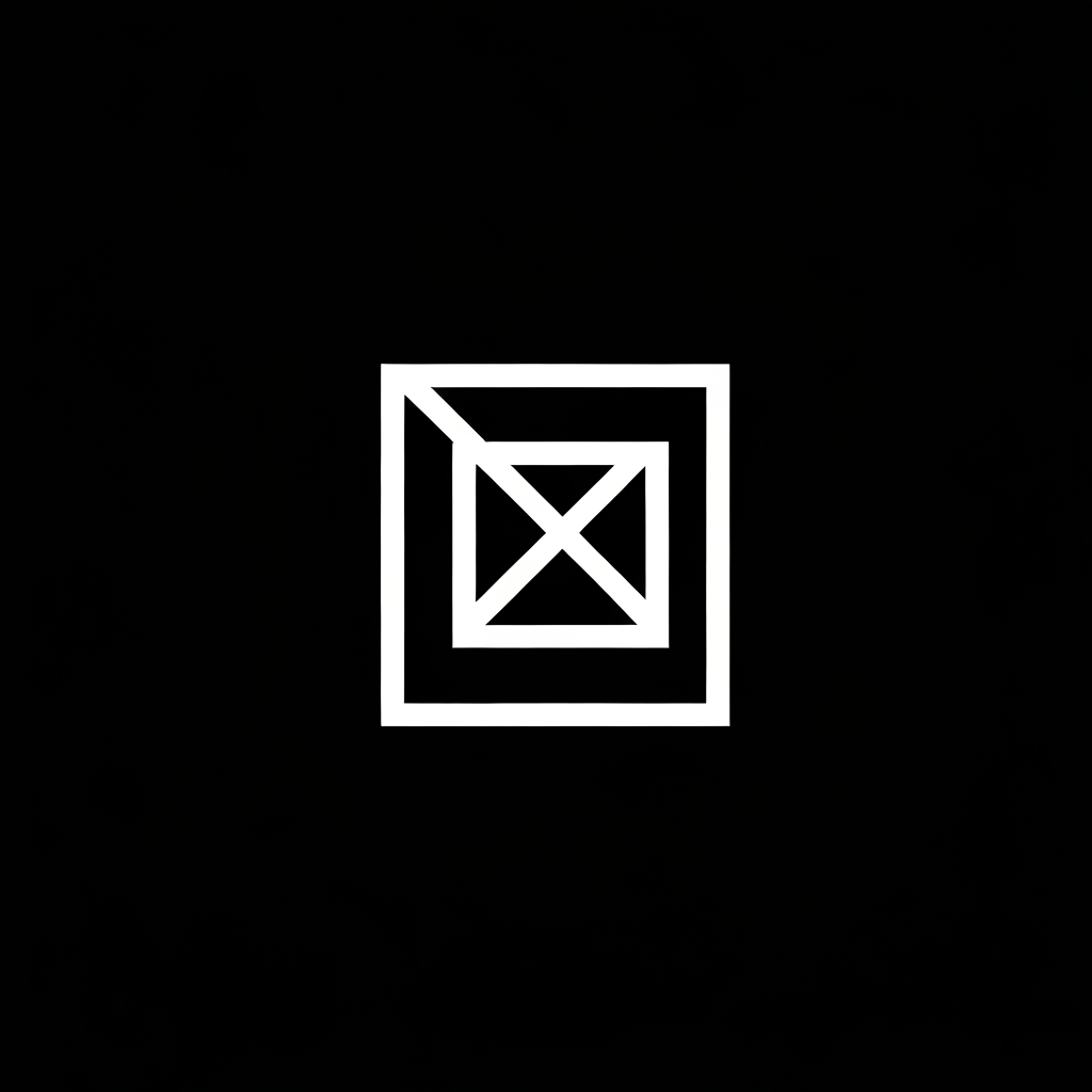 AI Design for NOVARUSHCreate a luxury minimalist black logo for “[NOVARUSH]”.



Design an iconic abstract monogram using the artist's initials.



Pure white symbol on a clean black background.



Elegant geometric construction, premium international music artist identity, modern electronic-pop aesthetic, sophisticated negative space, highly recognizable silhouette, timeless branding.



The logo must work perfectly as a YouTube profile picture and Spotify artist avatar.



Flat vector design.

Sharp clean edges.

No 3D.

No gradients.

No shadows.

No text clutter.

No microphone.

No headphones.

No musical notes.

No equalizer.

No watermark.



Centered.

Square composition.

1:1.

Professional brand identity system.