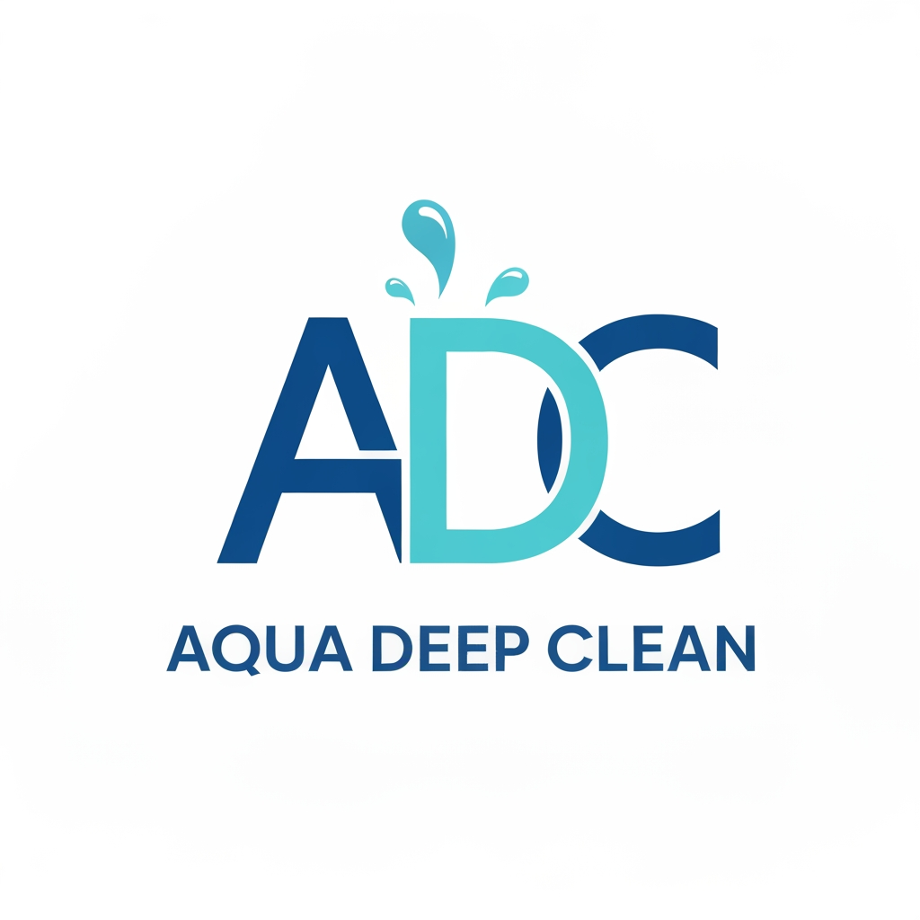 AI Design for create a monogram logoof Aqua Deep Clean logo