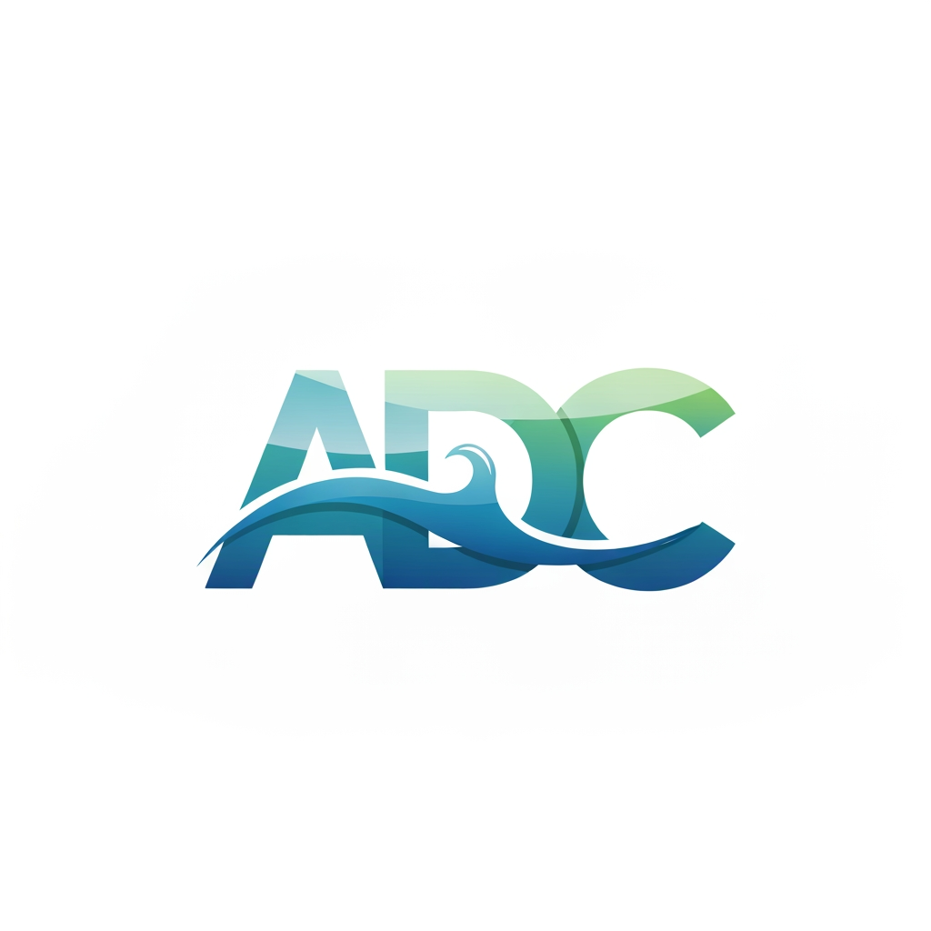 AI Design for create a monogram logoof Aqua Deep Clean logo