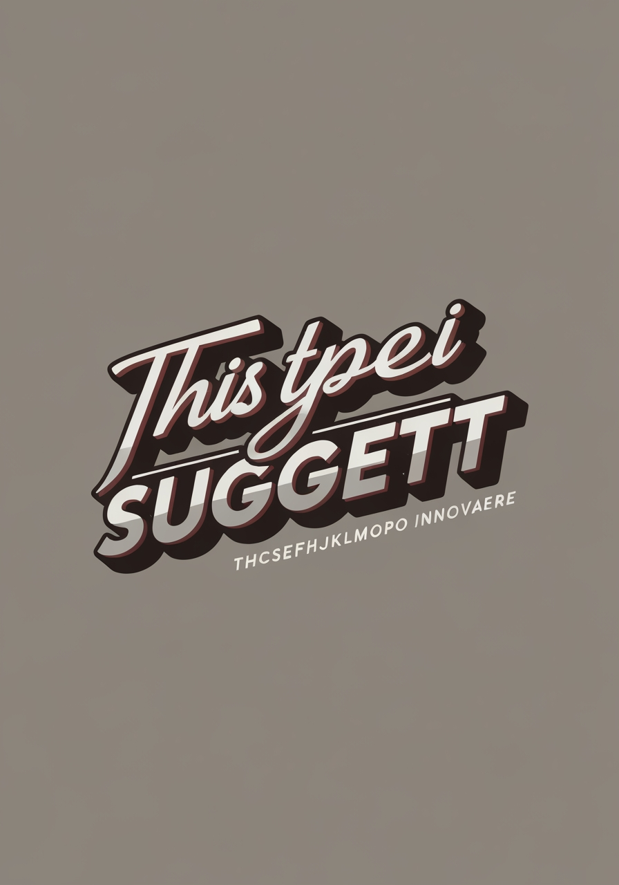 AI Design for creat a logo this type i suggest