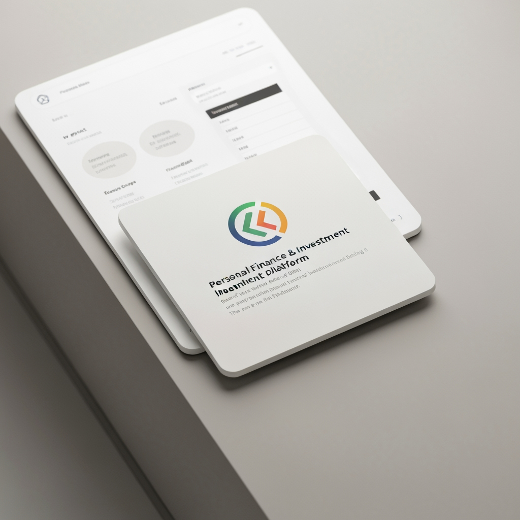 AI Design for Premium logo presentation mockup concept for Personal Finance & Investment Planning Platform

Our project is a personal finance and investment planning web application designed to help individuals make better financial decisions based on their income, savings, expenses, financial goals, and risk tolerance.

In our previous project, we developed a website for tracking and managing personal expenditures. This project takes that idea one step further by focusing on what users can do with their savings and how they can plan for their future fi. Logo or brand mark displayed on a clean neutral surface with subtle depth, refined shadow, precise alignment, elegant design-studio presentation, no extra readable text.