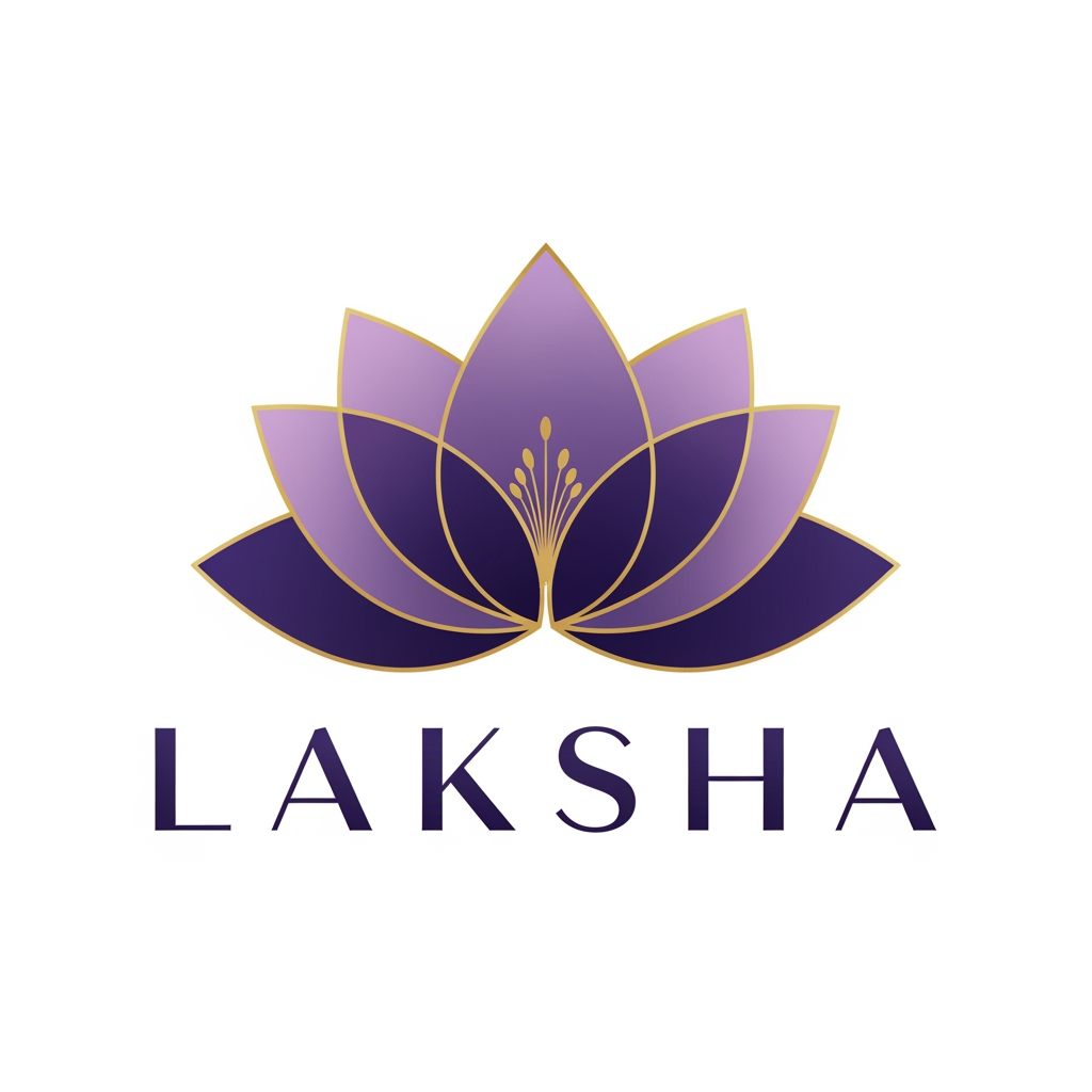 AI Design for create logo for brand name ''Laksha''