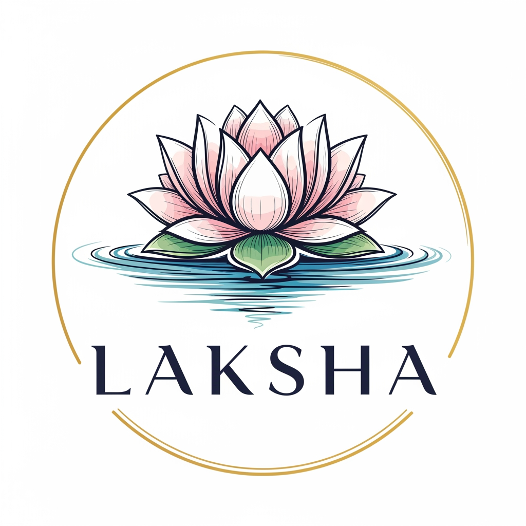 AI Design for create logo for brand name ''Laksha''