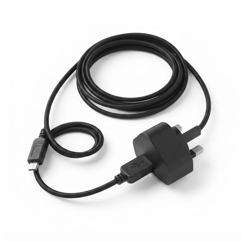 AI Design for create image which show the cable inside the plug plug ky port mai cable sahe sy insert kro