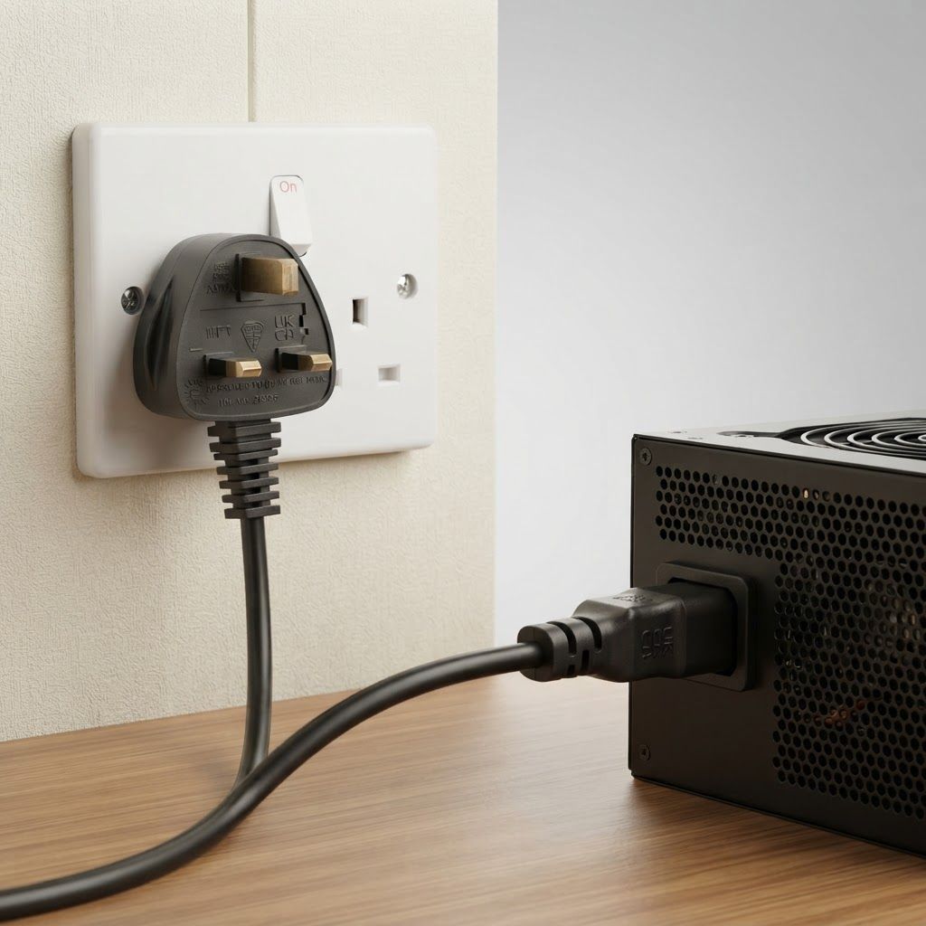 AI Design for create image which show the use but kindly dont change the image of the cable which i given to you