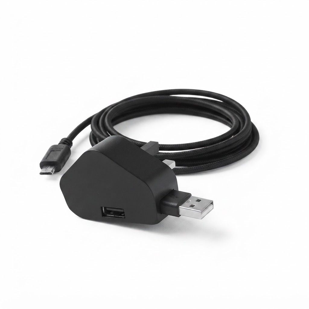 AI Design for create image which cable port is in the port of the plug in right way