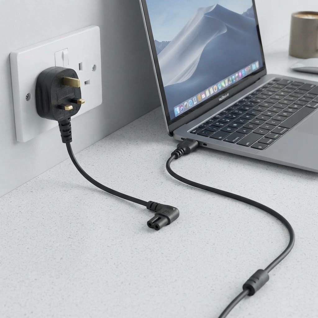 AI Design for create image which show the use of the cable dont change the actual image of the cable