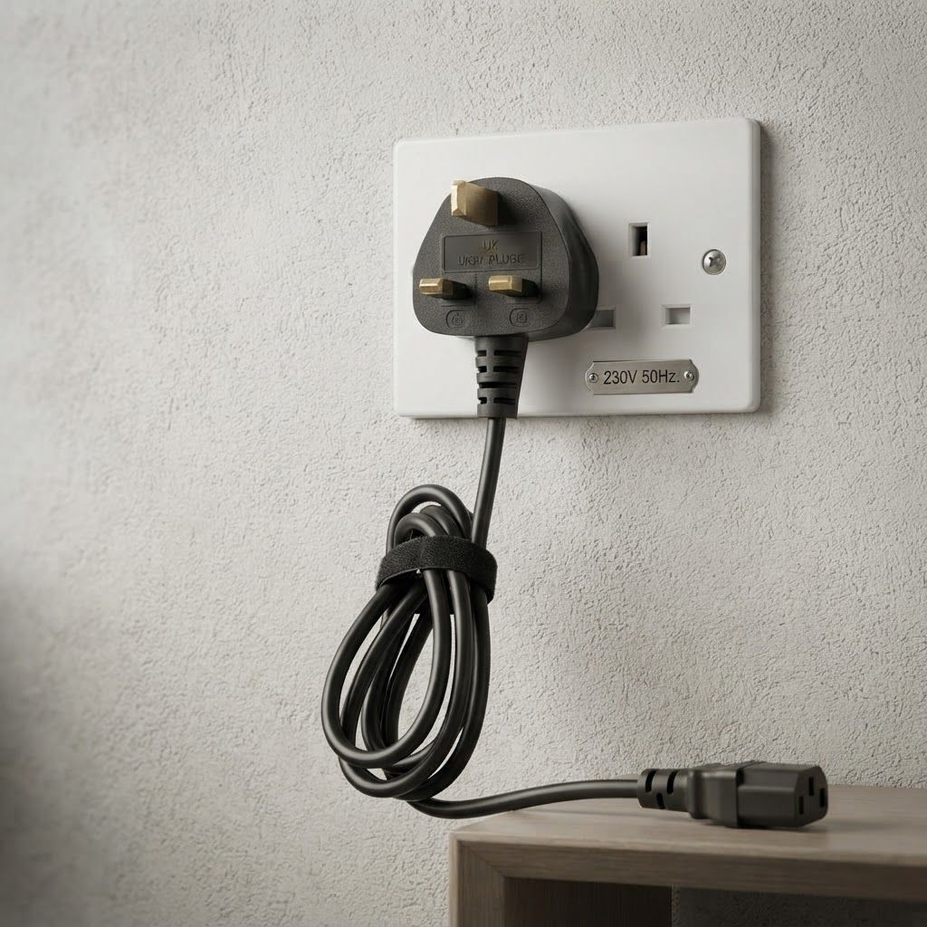 AI Design for create image which show uses of the cable
cable ky switch ko sahe sy socket mai insert krain