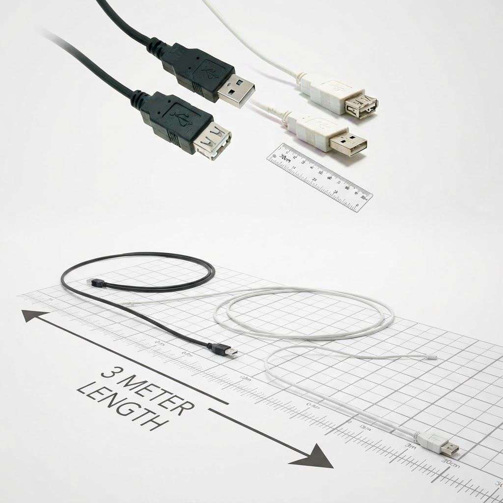 AI Design for create image which show the length 3 meter