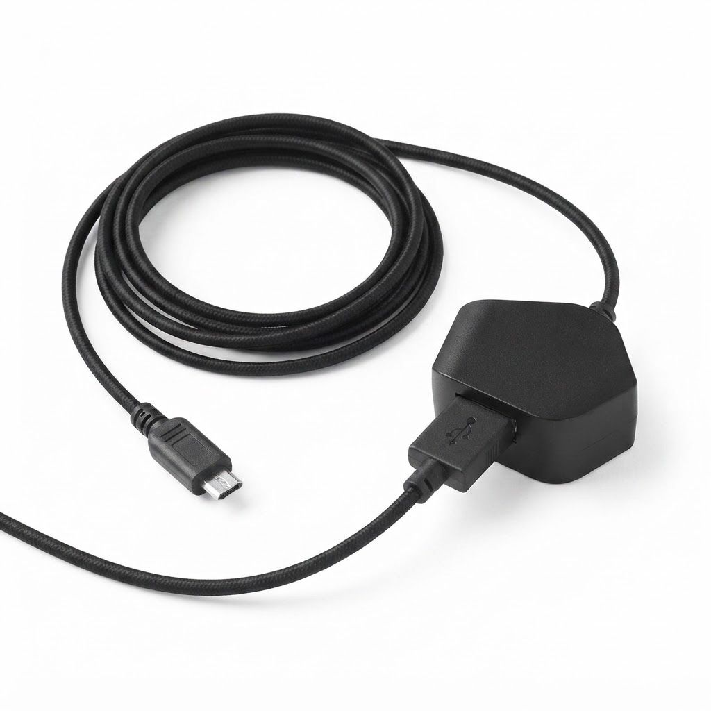 AI Design for create image which show the cable inside the plug plug ky port mai cable sahe sy insert kro