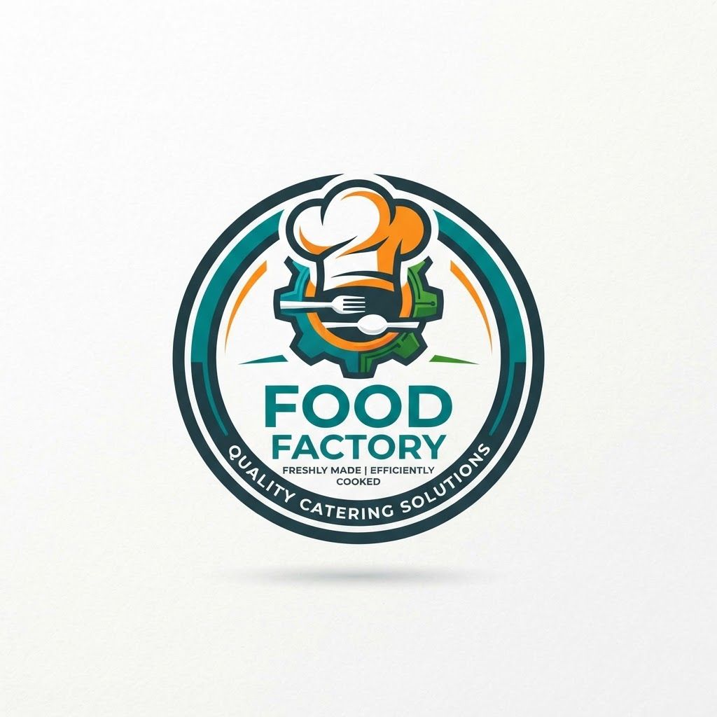create a logo 
Brand Name "food factory "