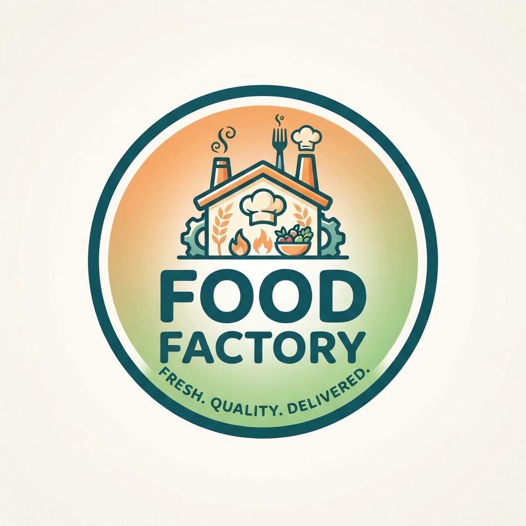 create a logo
Brand Name "food factory "