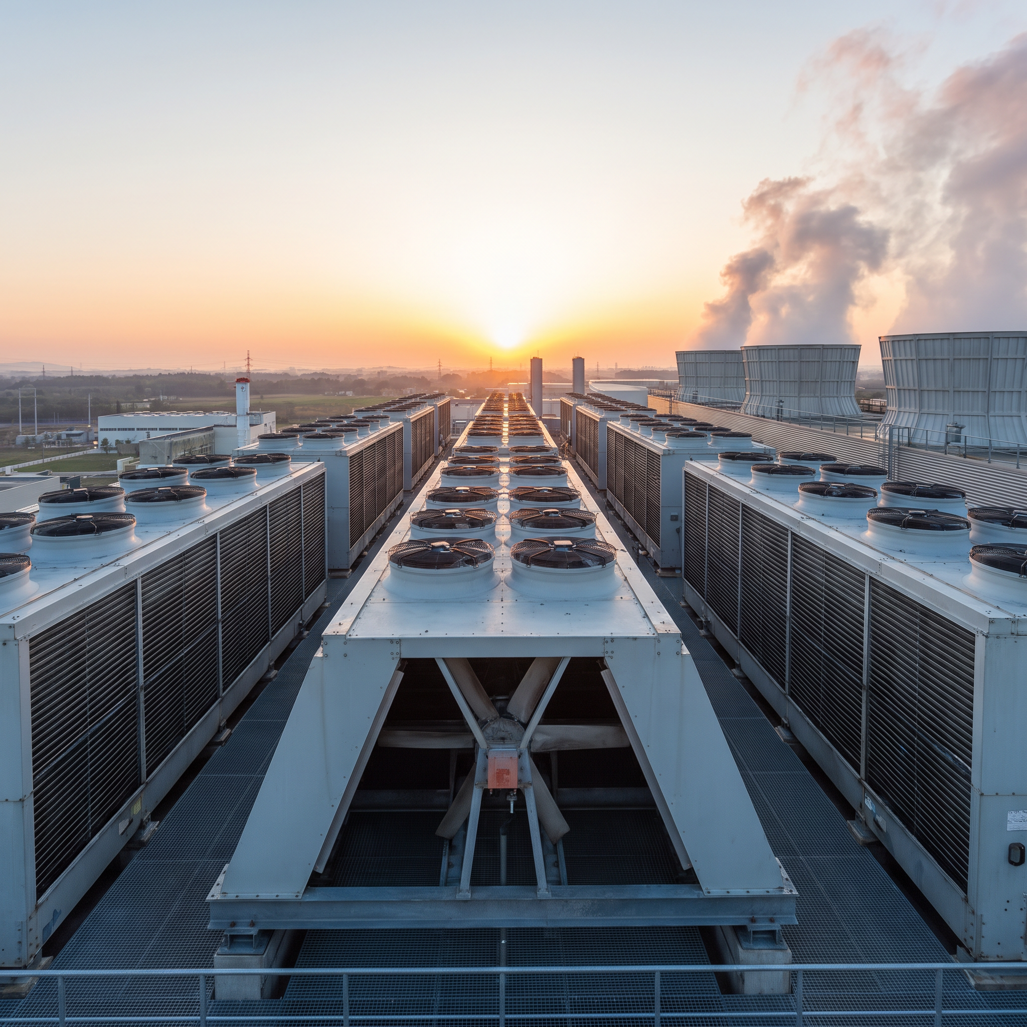 AI Design for Air-Cooled Condensers