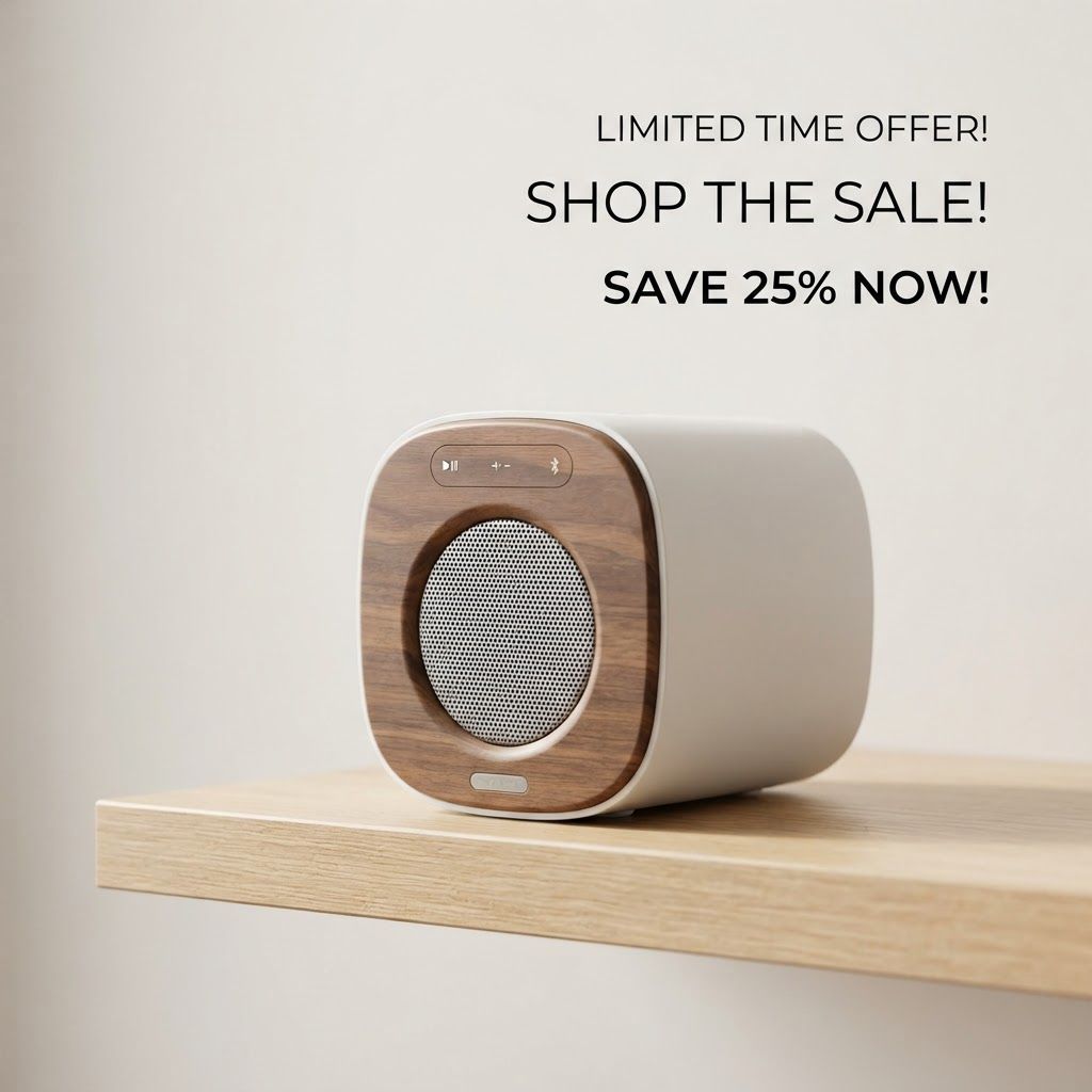 AI Design for Retargeting ad visual concept for Sale campaign visuals for my product line. Simple product or benefit-focused composition, clean background, recognizable subject, direct commercial feel, clear space for offer text to be added later, no generated words.