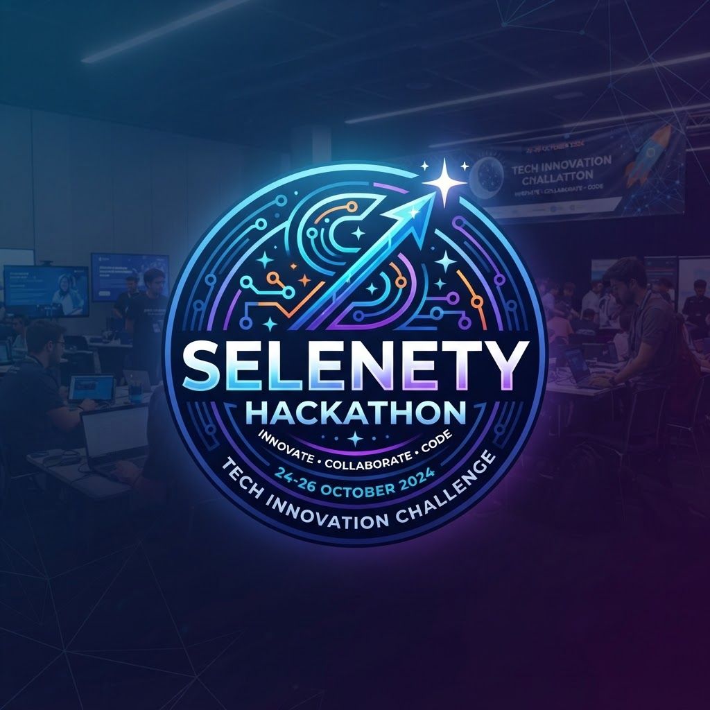 AI Design for SELENETY LOGO FOR HACKATHON