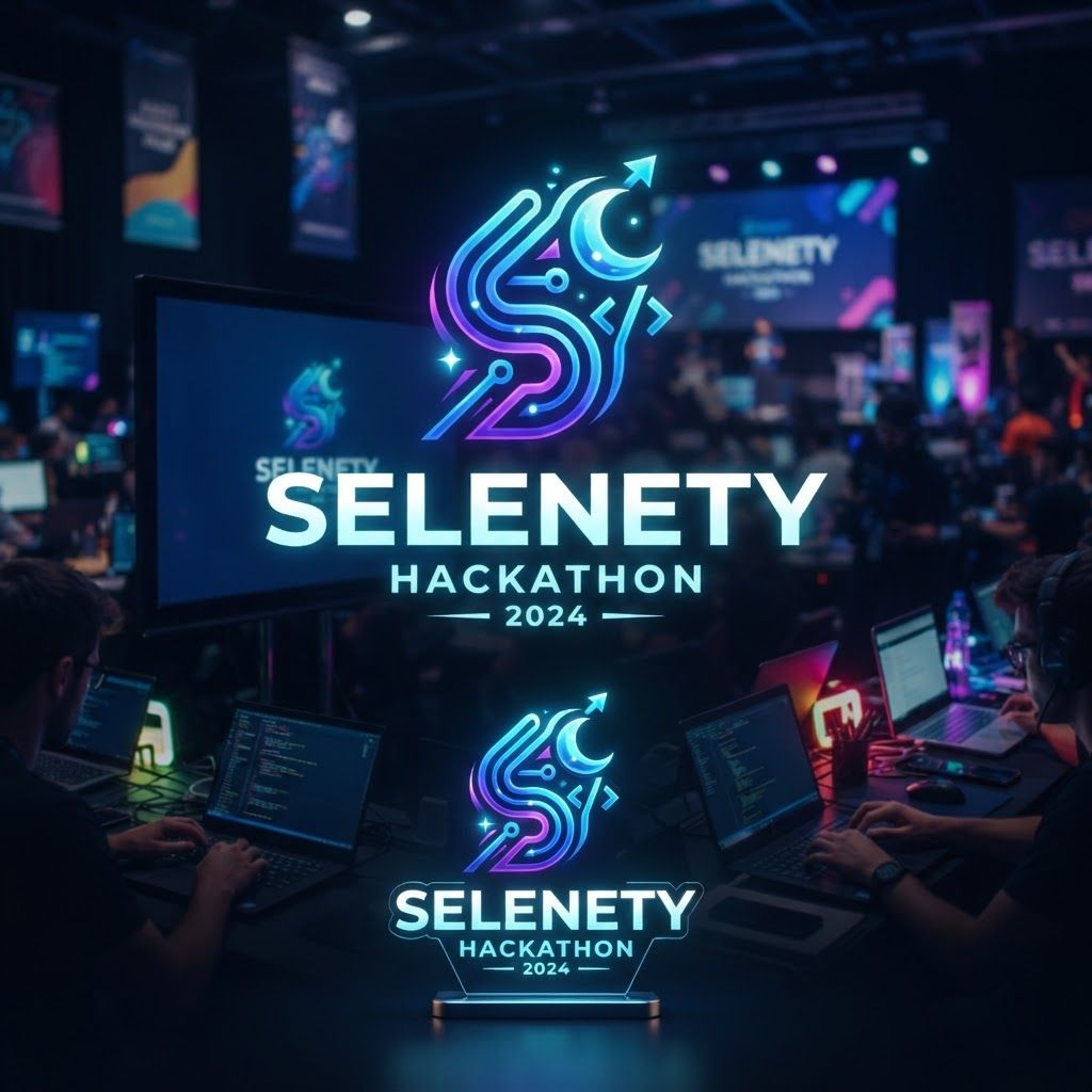 AI Design for SELENETY LOGO FOR HACKATHON