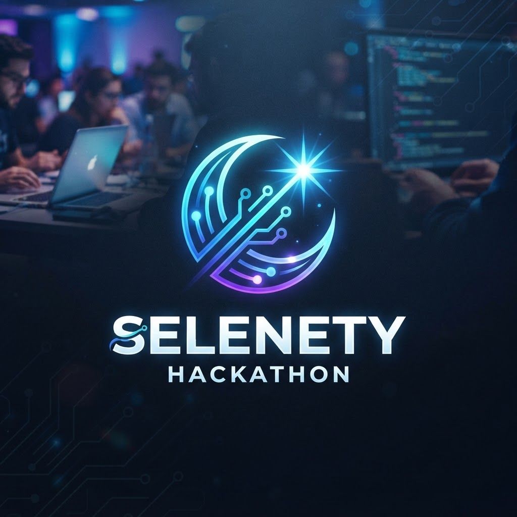 AI Design for SELENETY LOGO FOR HACKATHON