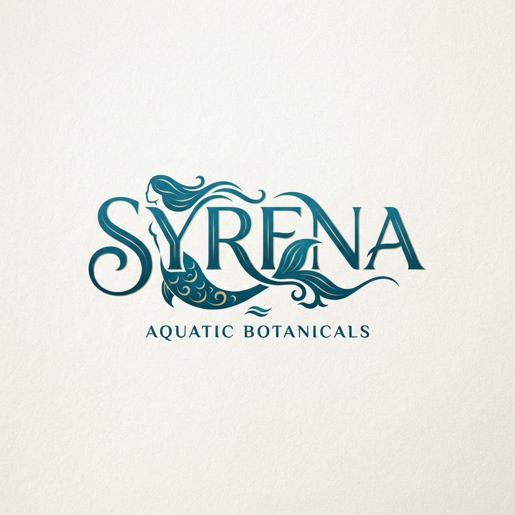 AI Design for syrena typography logo