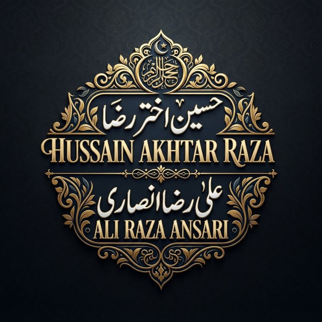 PLEASE MAKE A NAMES LOG ON THE NAME HUSSAIN AKHTAR RAZA AND ALI RAZA ANSARI