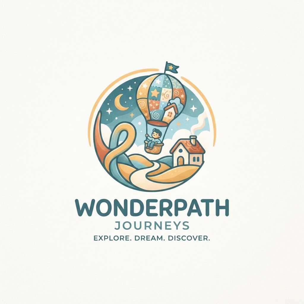 logo that represnt childhood experiences but is age neutral and gives comfort , imagination curiosity feeling